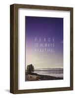 Peace Is Always Beautiful-Leah Flores-Framed Giclee Print