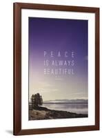 Peace Is Always Beautiful-Leah Flores-Framed Giclee Print