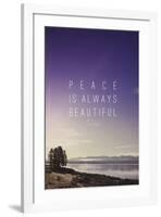 Peace Is Always Beautiful-Leah Flores-Framed Giclee Print