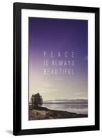 Peace Is Always Beautiful-Leah Flores-Framed Giclee Print