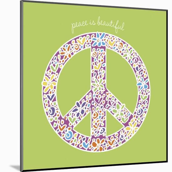 Peace is Beautiful-Erin Clark-Mounted Art Print