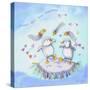 Peace Light Love Happiness-Lisa Katharina-Stretched Canvas