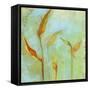 Peace Lily 1-Maeve Harris-Framed Stretched Canvas