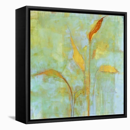 Peace Lily 2-Maeve Harris-Framed Stretched Canvas