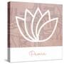 Peace Lotus-Savannah Miller-Stretched Canvas