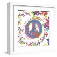 Peace, Love, and Harmony-Erin Clark-Framed Art Print