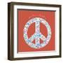 Peace, Love and Understanding-Erin Clark-Framed Art Print