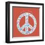 Peace, Love and Understanding-Erin Clark-Framed Art Print