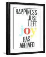 Peace, Love, Joy II-Deborah Velasquez-Framed Art Print