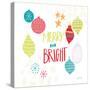 Peace Love Joy IV Bright-Cheryl Warrick-Stretched Canvas