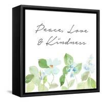 Peace Love & Kindness-Lanie Loreth-Framed Stretched Canvas