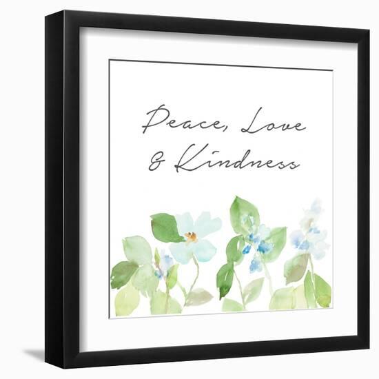 Peace Love & Kindness-Lanie Loreth-Framed Art Print