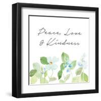 Peace Love & Kindness-Lanie Loreth-Framed Art Print