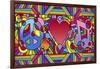 Peace Love Music B-Howie Green-Framed Giclee Print