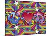 Peace Love Music D-Howie Green-Mounted Giclee Print