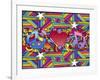 Peace Love Music D-Howie Green-Framed Giclee Print