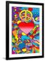 Peace Love Music-Howie Green-Framed Giclee Print