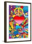 Peace Love Music-Howie Green-Framed Giclee Print