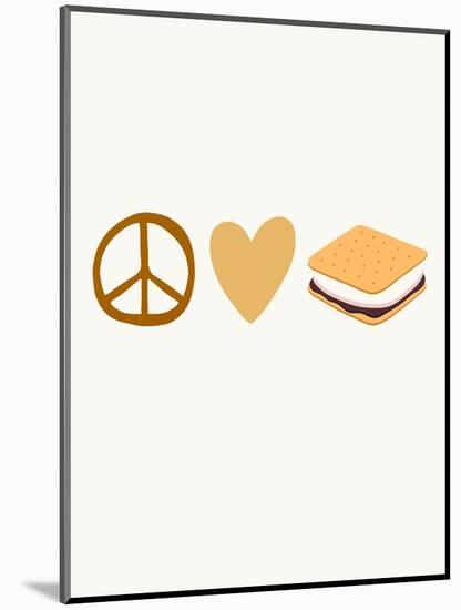 Peace Love Smores-Katie Griggs-Mounted Art Print