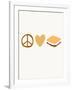 Peace Love Smores-Katie Griggs-Framed Art Print