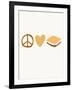 Peace Love Smores-Katie Griggs-Framed Art Print