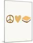 Peace Love Smores-Katie Griggs-Mounted Art Print