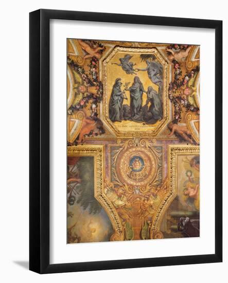Peace Made at Aix-La-Chapelle in 1668-Charles Le Brun-Framed Photographic Print