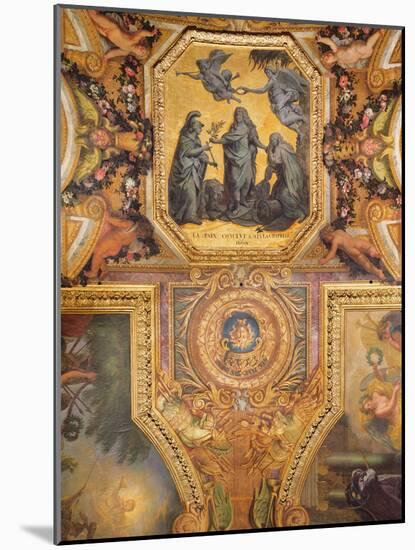 Peace Made at Aix-La-Chapelle in 1668-Charles Le Brun-Mounted Photographic Print