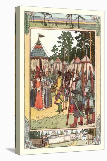 Peace Meeting-Ivan Bilibin-Stretched Canvas