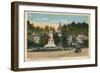 Peace Monument and U.S. Capitol, Washington, Dc, C1910-null-Framed Giclee Print