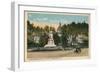 Peace Monument and U.S. Capitol, Washington, Dc, C1910-null-Framed Giclee Print