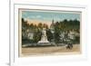 Peace Monument and U.S. Capitol, Washington, Dc, C1910-null-Framed Giclee Print