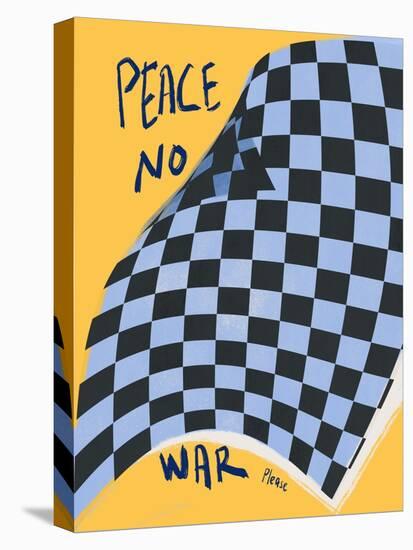 Peace No War Please-Little Dean-Stretched Canvas