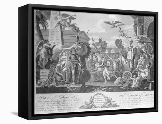 Peace of Ghent 1814-null-Framed Stretched Canvas