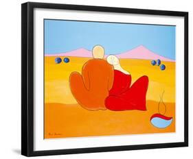 Peace Of Mind-Meri Vardan-Framed Giclee Print