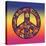 Peace Ombre-Kimberly Allen-Stretched Canvas