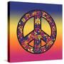 Peace Ombre-Kimberly Allen-Stretched Canvas