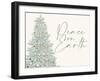 Peace On Earth Christmas Tree-Kimberly Allen-Framed Art Print