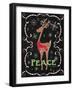 Peace on Earth Deer-Andi Metz-Framed Art Print