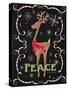 Peace on Earth Deer-Andi Metz-Stretched Canvas
