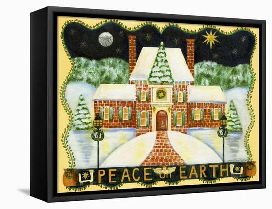 Peace on Earth Lang-Cheryl Bartley-Framed Stretched Canvas