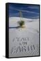 Peace on Earth Written in Sand-Darrell Gulin-Framed Stretched Canvas