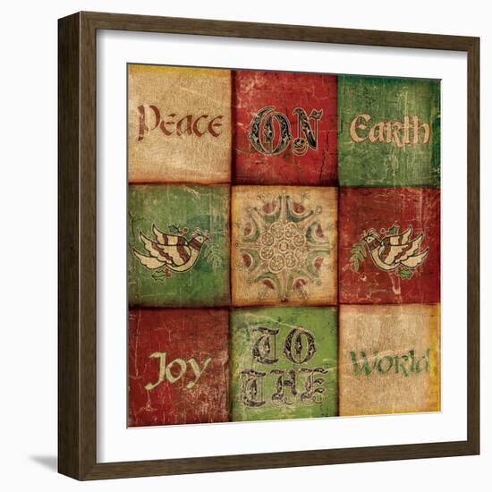 Peace on Earth-Artique Studio-Framed Art Print