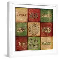 Peace on Earth-Artique Studio-Framed Art Print