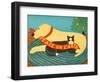 Peace On Earth-Stephen Huneck-Framed Giclee Print