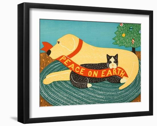 Peace On Earth-Stephen Huneck-Framed Giclee Print