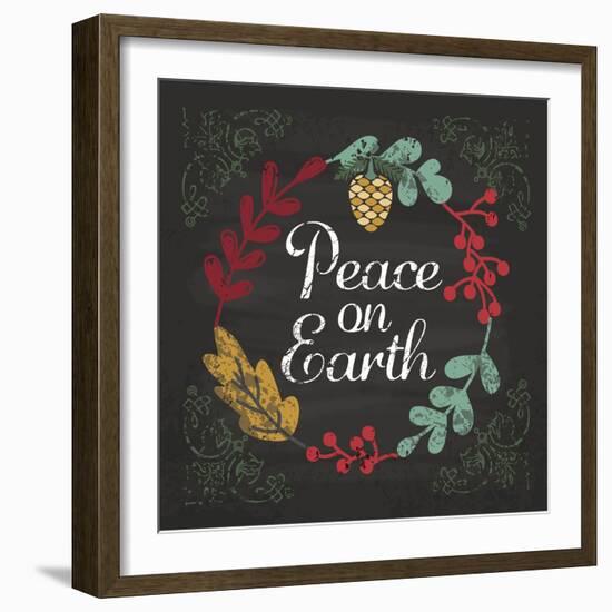 Peace On Earth-Melody Hogan-Framed Art Print