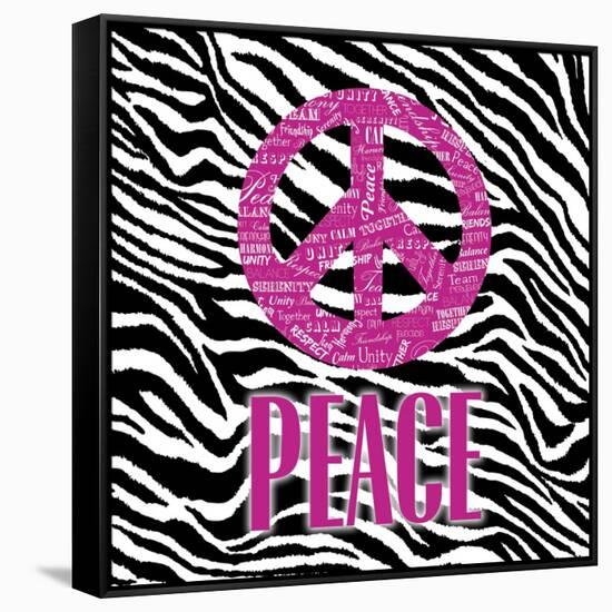 Peace On Earth-OnRei-Framed Stretched Canvas