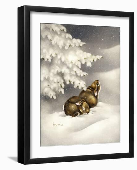 Peace on Earth-Peggy Harris-Framed Giclee Print