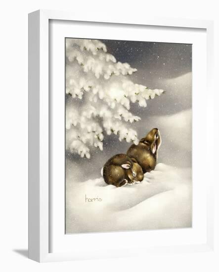 Peace on Earth-Peggy Harris-Framed Giclee Print